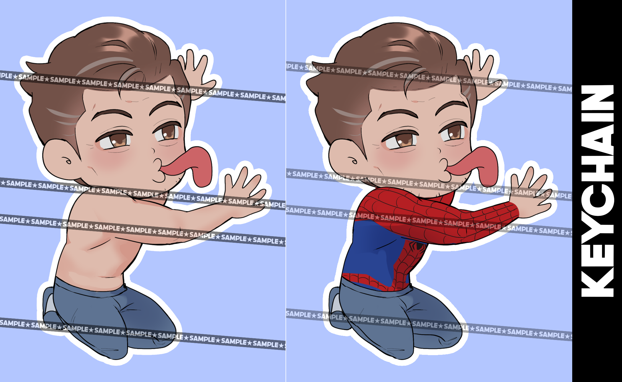 Peter Meme Unofficial Fanart Keychain