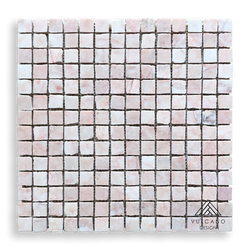 Artisan Light Rosado Honed Mosaic