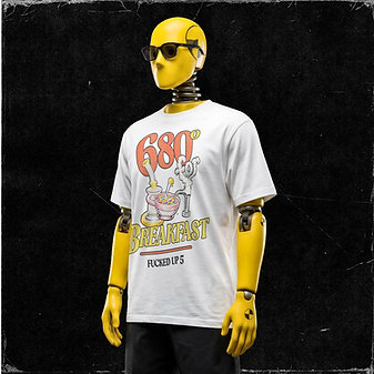 Fucked Up 5 Original T-Shirt - 680 For Breakfast