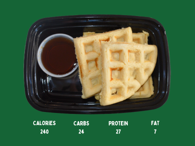 Protein Waffles Maple Bacon flavor