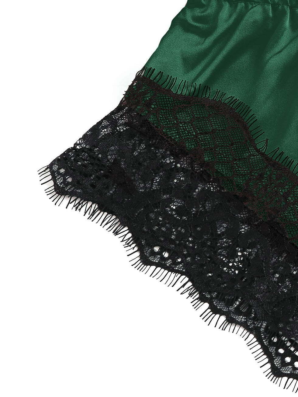 Thumbnail: Women's 2 Piece Sexy Lace Pajama Set See-Through Bralette Cami Top and Shorts Br