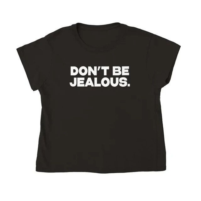 Thumbnail: Sugarbaby Don't Be Jealous letter print Funny Graphic T-shirt Women t shirt Ladi