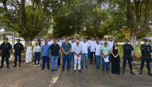 PREFEITURA DE JURUENA E JUNTA DE SERVIÇO MILITAR REALIZAM CERIMÔNIA DE JURAMENTO À BANDEIRA