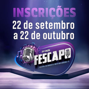 Porto dos Gaúchos anuncia a 26ª Edição do Festival de Canção (FESCAPO)