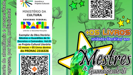 Ministério da Cultura apresenta Projeto Literário viabilizado pela Lei Rouanet