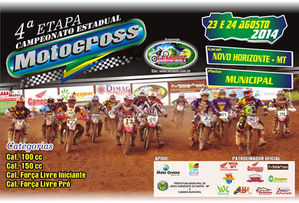 Novo H. do Norte sedia 4ª etapa do Campeonato de Motocross