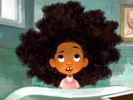 Hair Love, a história de um pai em luta com o cabelo rebelde da filha, indicado ao Oscar 2020