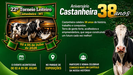 Castanheira celebra emancipação com expectativa para a 22ª edição do Torneio Leiteiro