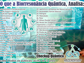 No Espaço Terapêutico Holístico de Juara: Bioressonância Quântica Magnética? Saúde! Invista em você!