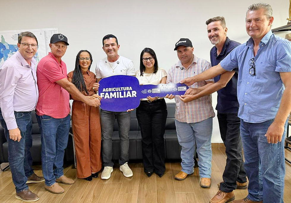 Porto dos Gaúchos recebe caminhão-pipa e equipamentos ao fortalecimento da agricultura familiar