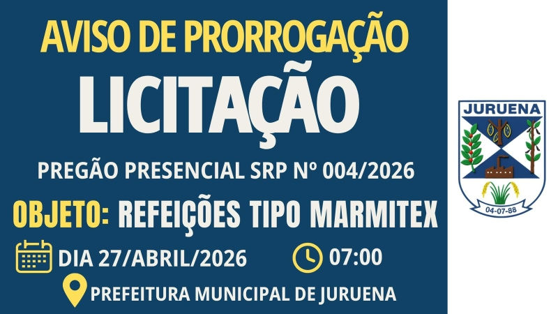 Prefeitura Municipal de Juruena MT torna público