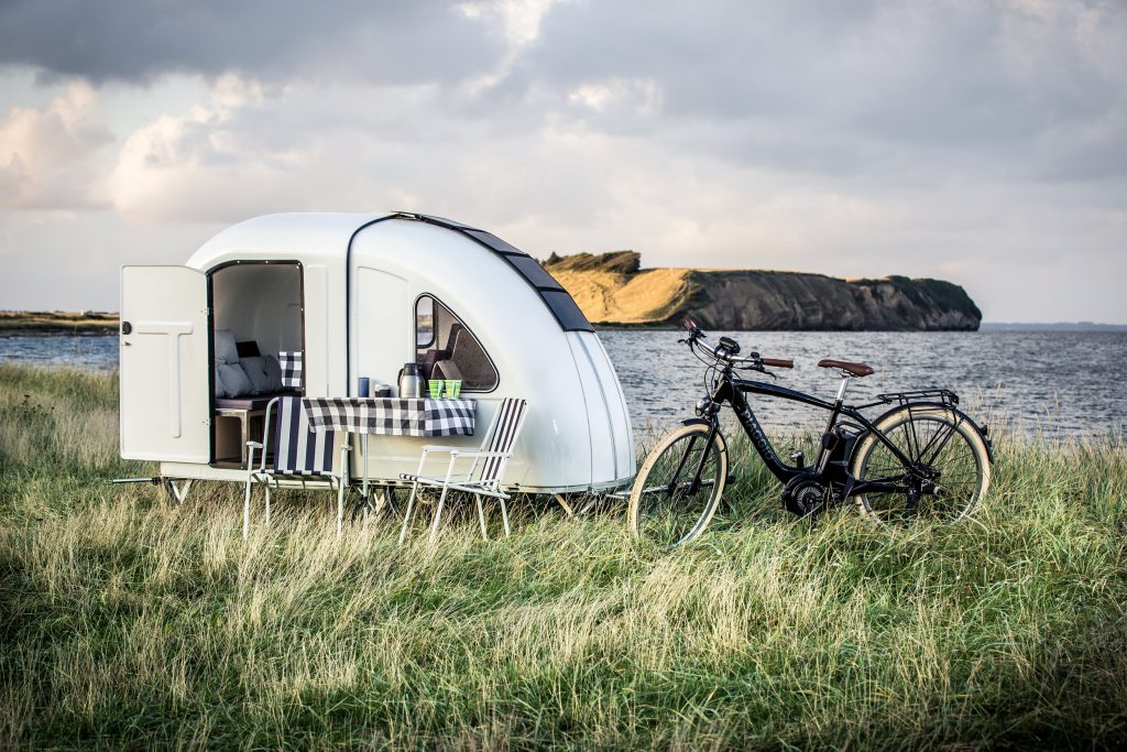 Micro trailer dobrável pode ser acoplado em bike para “escapar” da cidade
