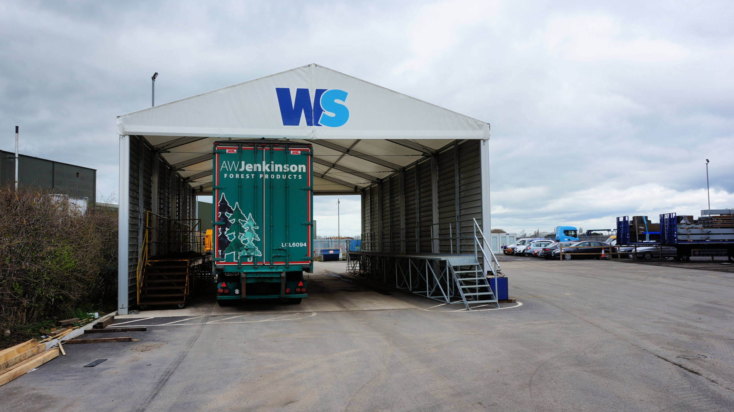 Loading Bays Temporary Buildings