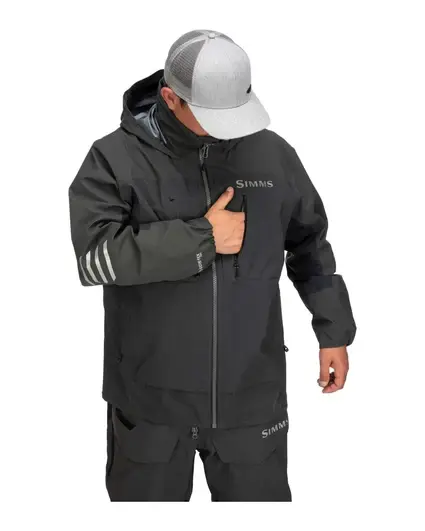 Veste de pluie Simms Prodry noire pour homme