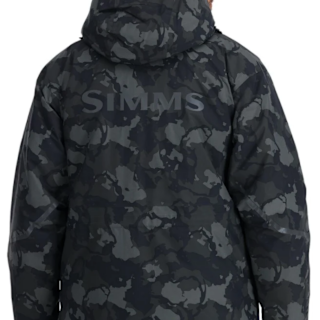 Dos de la veste de pluie Simms Challenger camouflage homme
