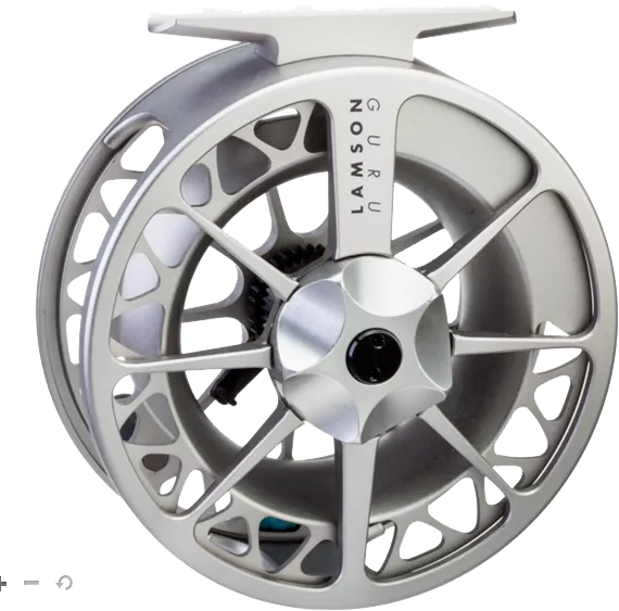 Moulinet Lamson Guru 3 - II en aluminium argenté