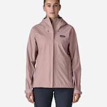 Veste de pluie Patagonia Torrentshell 3L mauve pour femme