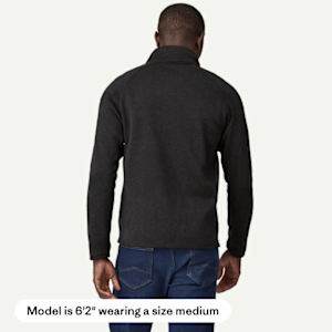Dos de la veste Patagonia Better Sweater homme, taille M