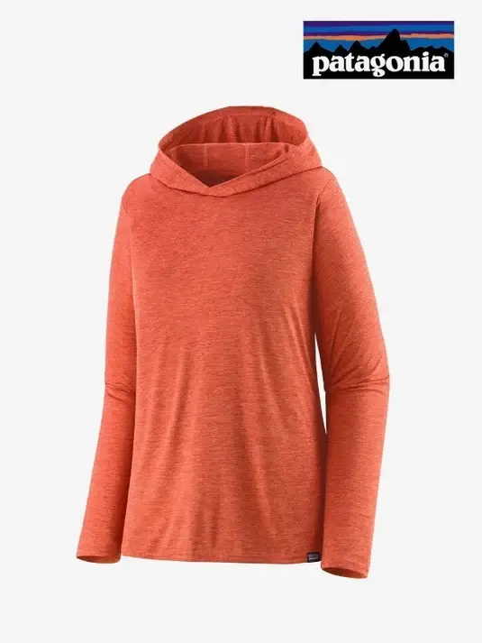 Hoodie Patagonia Cap Cool Daily pour femme en orange terracotta