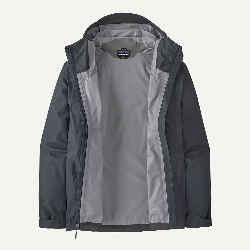 Veste de pluie Patagonia Torrentshell 3L noire pour homme