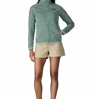Veste Patagonia Better Sweater en polaire verte pour femme
