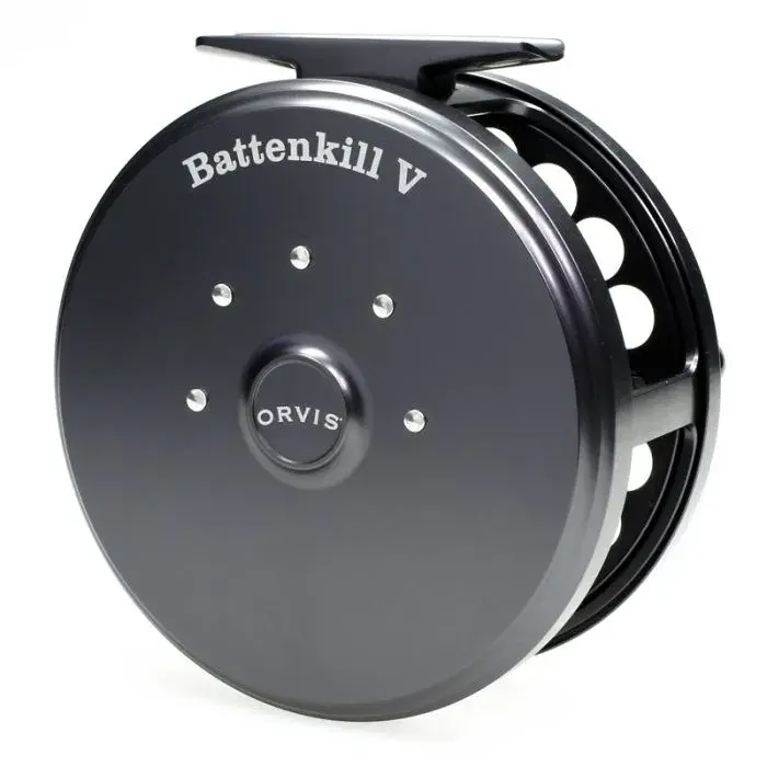 Moulinet Orvis Battenkill V en finition Black Nickel