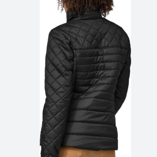 Dos de la veste Patagonia Radalie noire pour femme