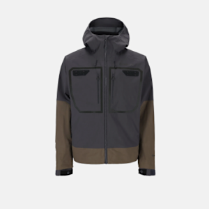 Veste de pluie Simms G3 Guide pour homme en gris et marron