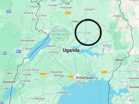 Map of Uganda