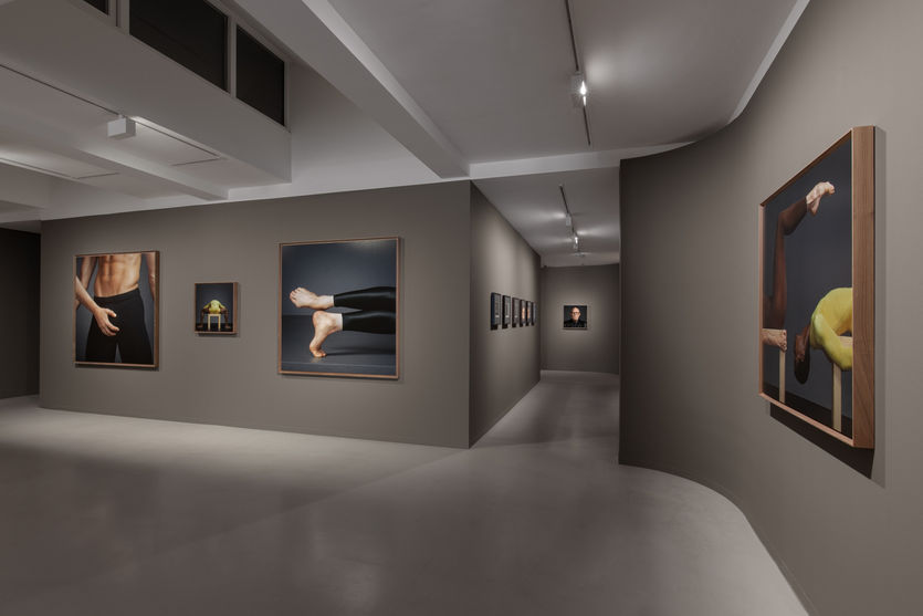 Installation view, Dance in Close-Up, Hans van Manen seen by Erwin Olaf, Galerie Ron Mando