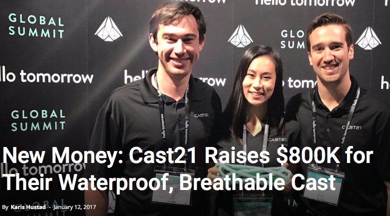 Cast21 Raises $800K
