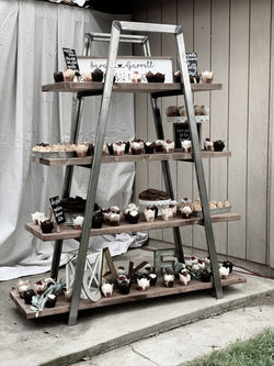 Industrial Ladder Display = $55