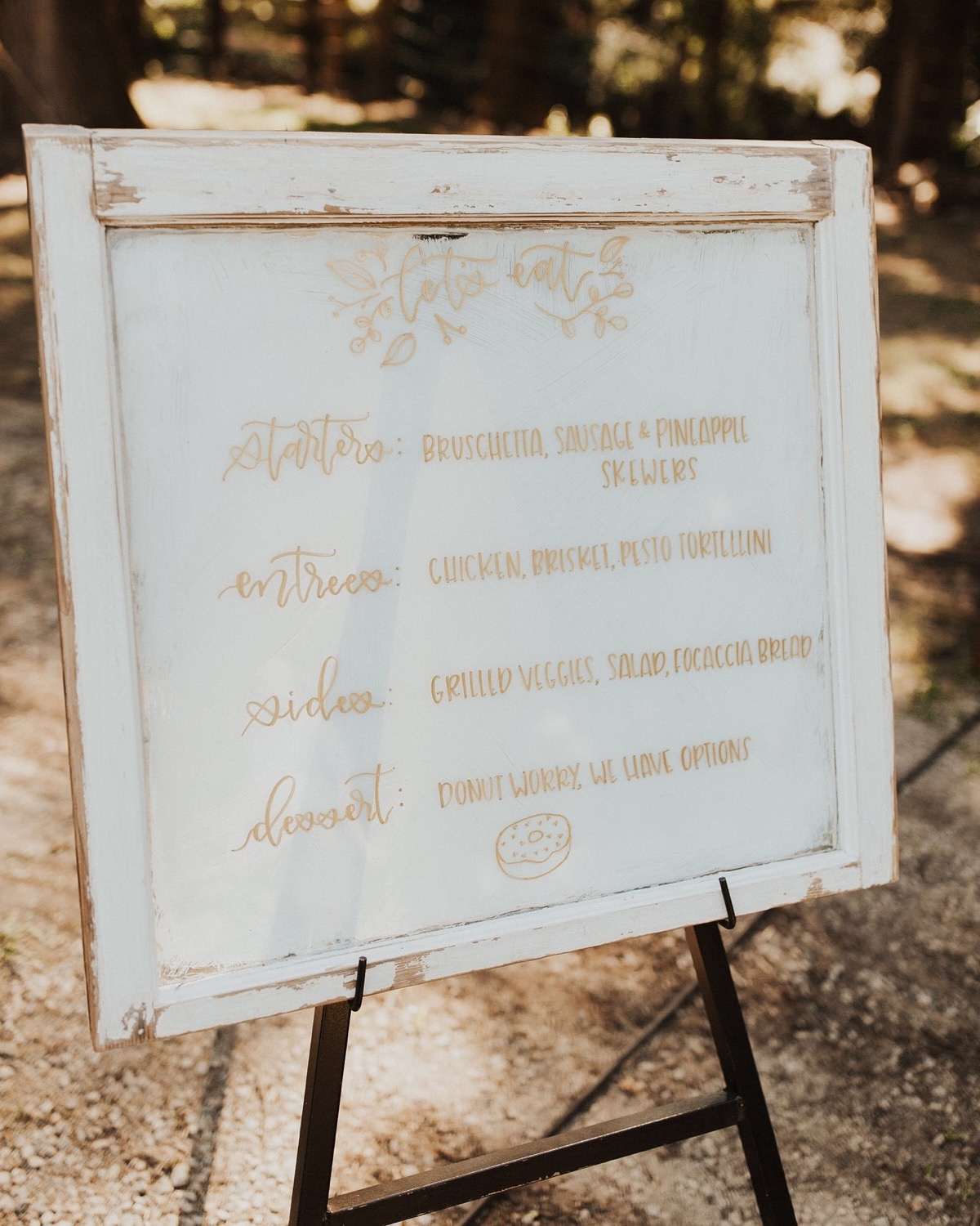 Vintage Window - Custom Menu