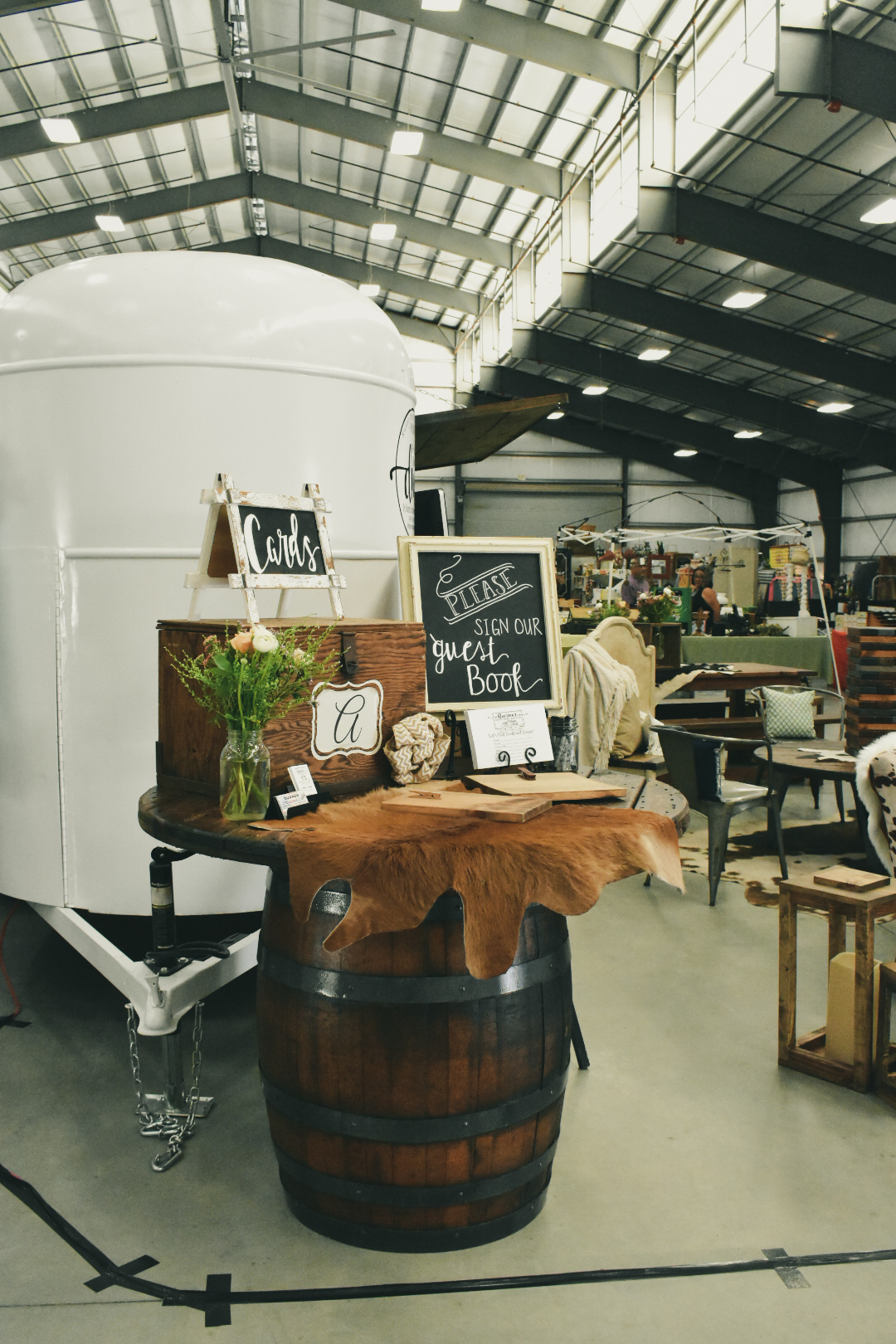 Wine Barrel with Top = $45