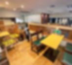 the interior of the shop.