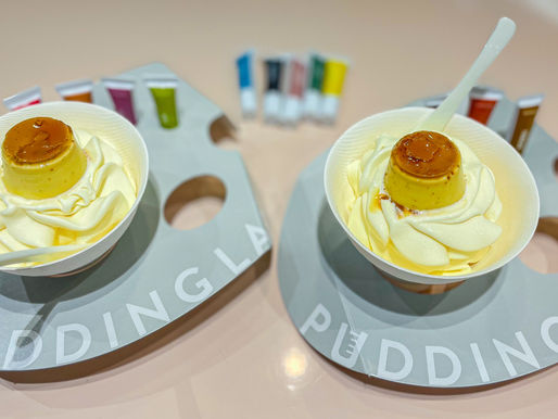 Two puddings from Pudding Lab Ginza.
