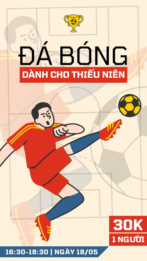 Chương trình Thể thao - Đá bóng dành cho Thiếu niên ⚽️