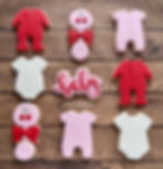 Cherry Baby Shower Cookies