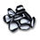 Thumbnail: Black EPDM Military Ranger Bands - 10 Count
