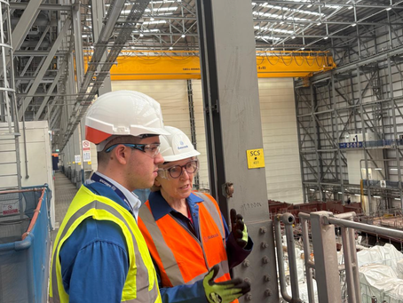 Visit to Port Babcock with Alex Cole-Hamilton MSP