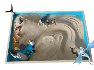 Sandtray Therapy: What it actually is, and how it helps