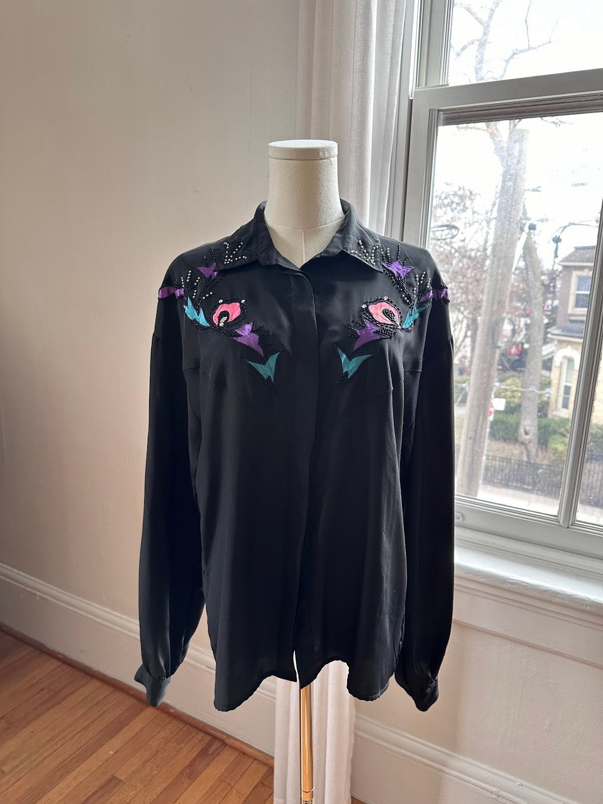 The Financial District Embellished Blouse