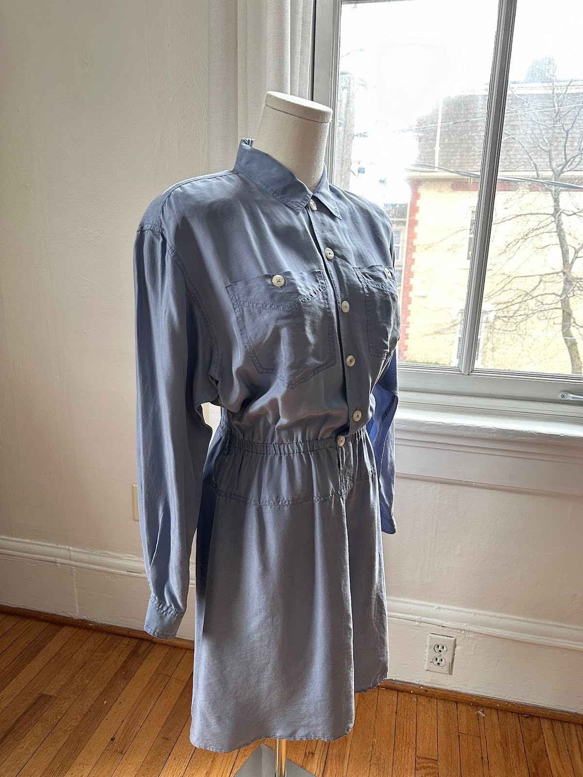 The York Mills Casual Shirtdress
