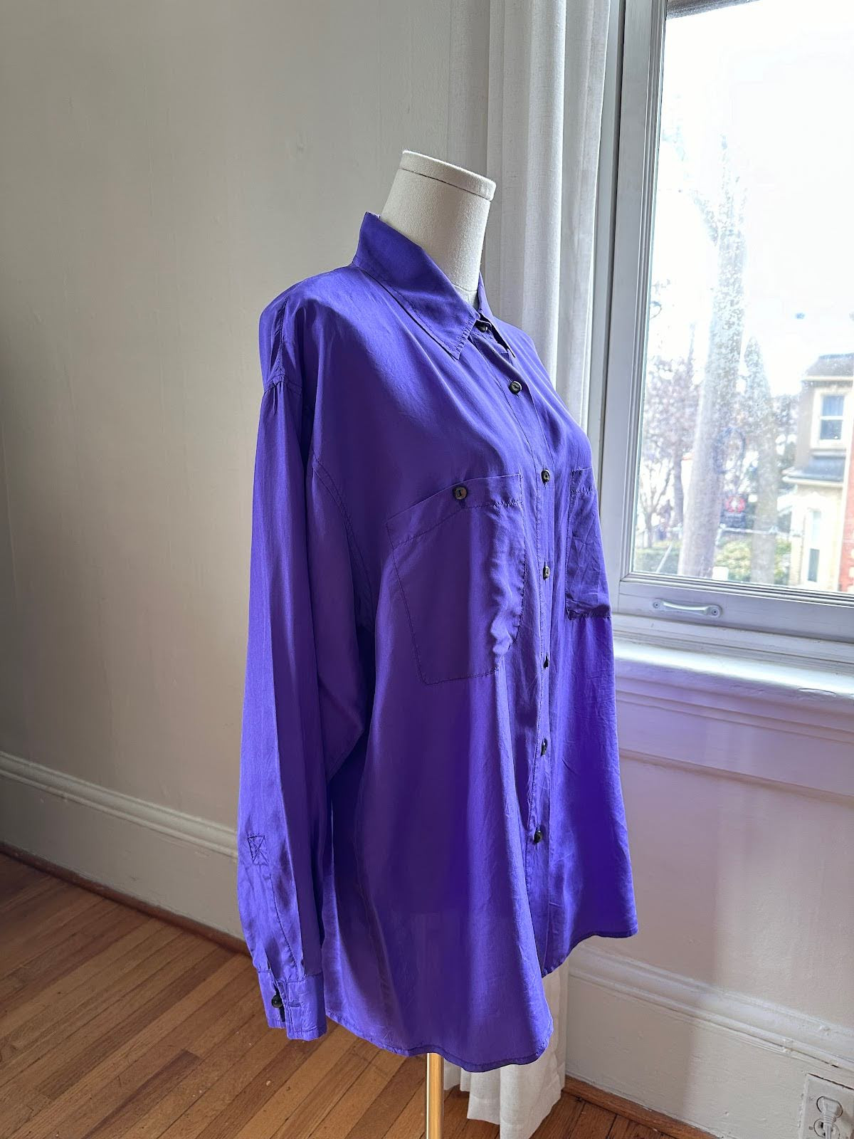 The Cabbagetown Silk Shirt