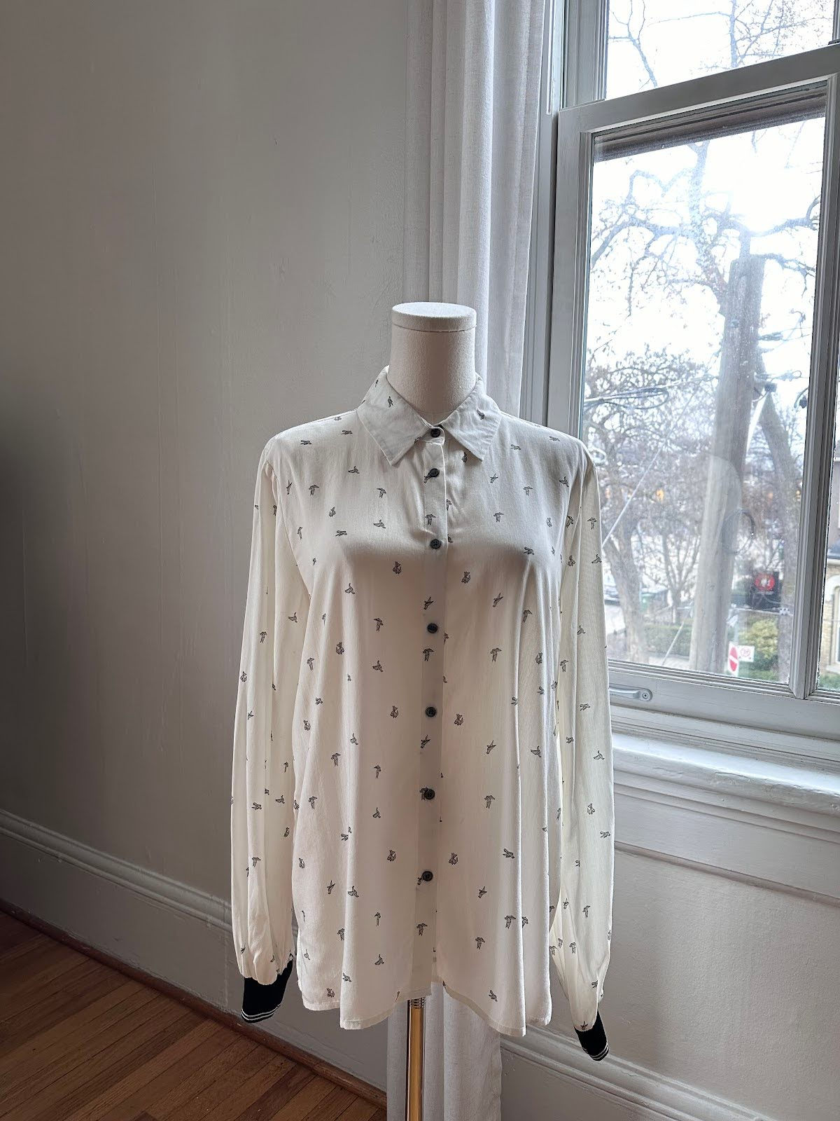 The Bedford Park Delicate Print Blouse