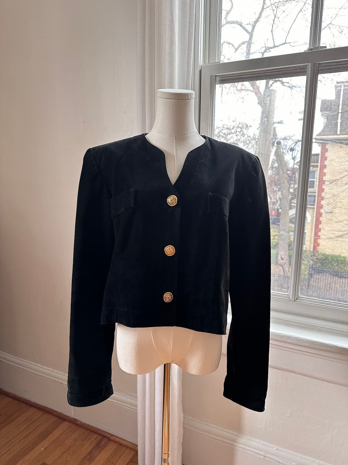 The Waterfront Velvet Bolero Jacket