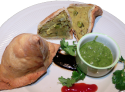 Arranged Food and Objects