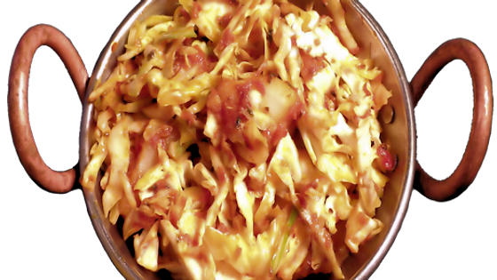 ALOO CABBAGE (mild-medium)