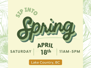 sip into spring on the scenic sip wine trail