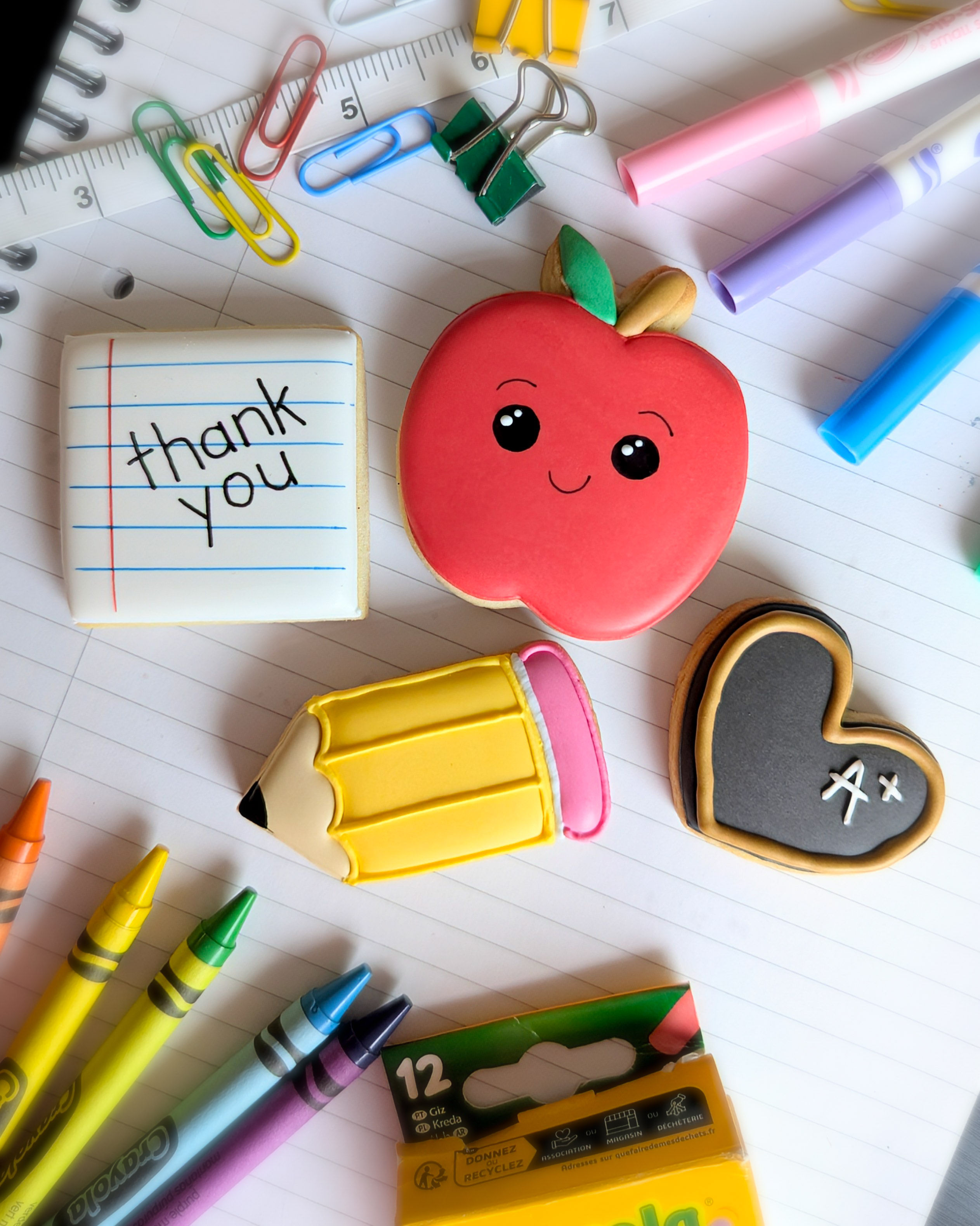 Thank You Teacher Mini Biscuits